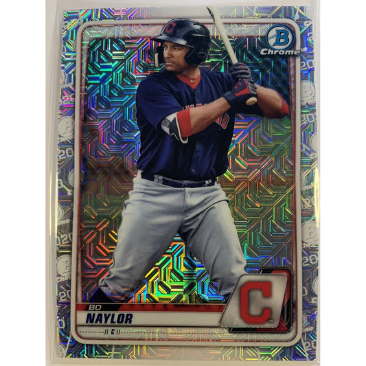  2020 Bowman Chrome Bo Naylor Mojo Refractor  Local Legends Cards & Collectibles