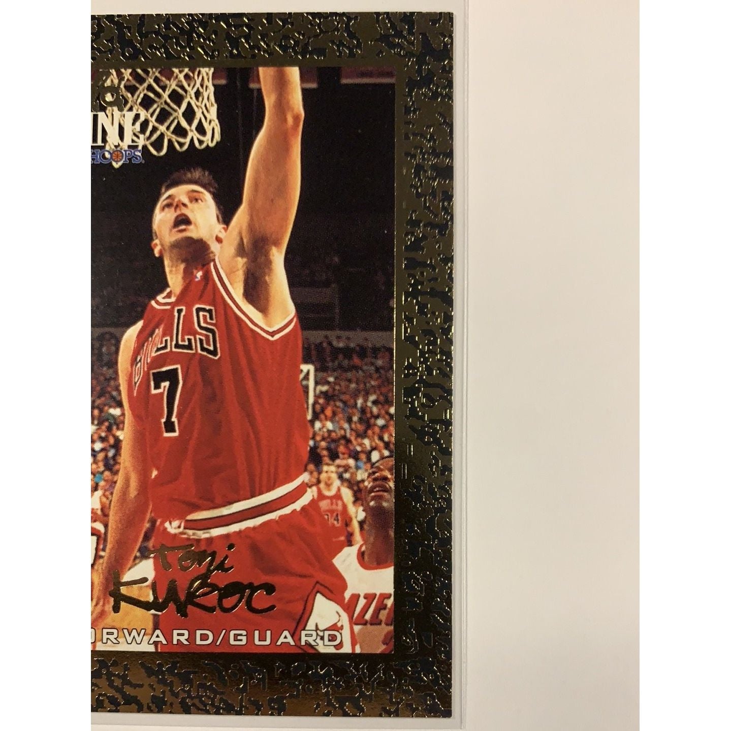  1995 NBA Hoops Gold Mine Toni Kukoc  Local Legends Cards & Collectibles