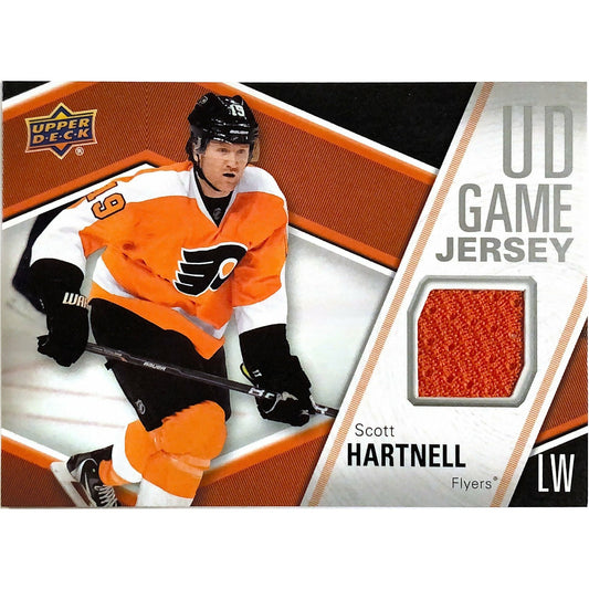 2011-12 Upper Deck Series 2 Scott Hartnell UD Game Jersey