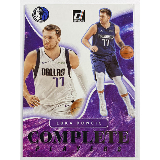 2021-22 Donruss Luka Doncic Complete Players