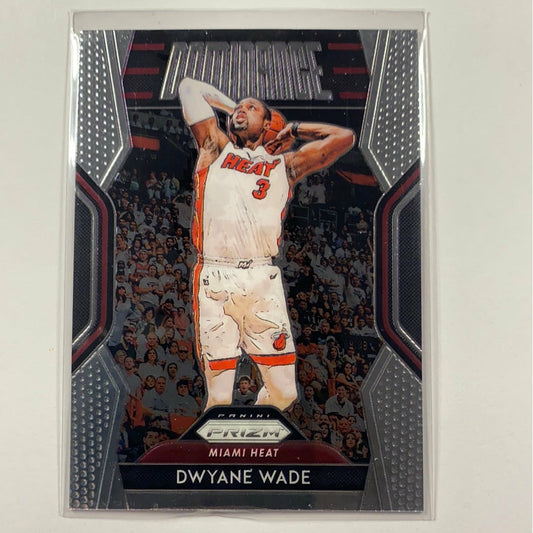 2018-19 Panini Prizm Dwyane Wade Dominance #23