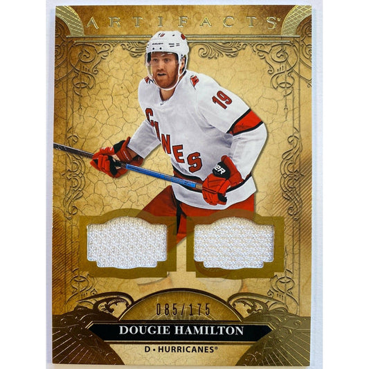  2020-21 Artifacts Dougie Hamilton Gold Dual Patch /175  Local Legends Cards & Collectibles
