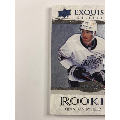 2021-22 Exquisite Collection Quinton Byfield Exquisite Collection Rookies /299