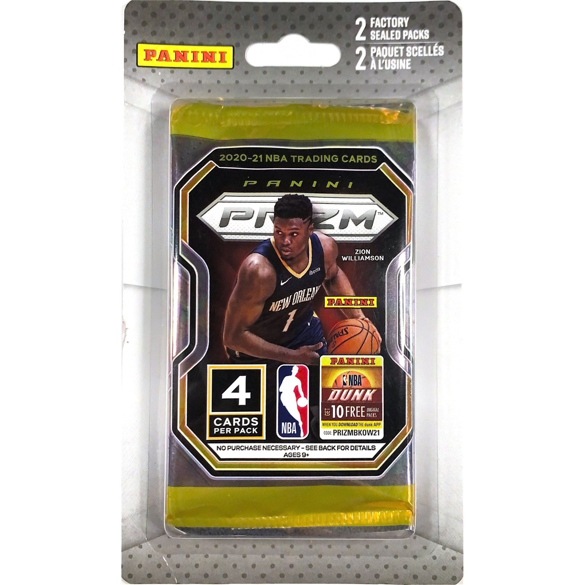  2021 Panini Prizm Basketball Blister Pk - (2 pks)  Local Legends Cards & Collectibles