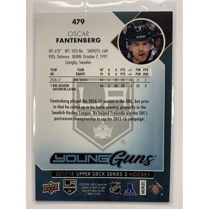  2017-18 Upper Deck Series Two Oscar Fatenberg  Local Legends Cards & Collectibles
