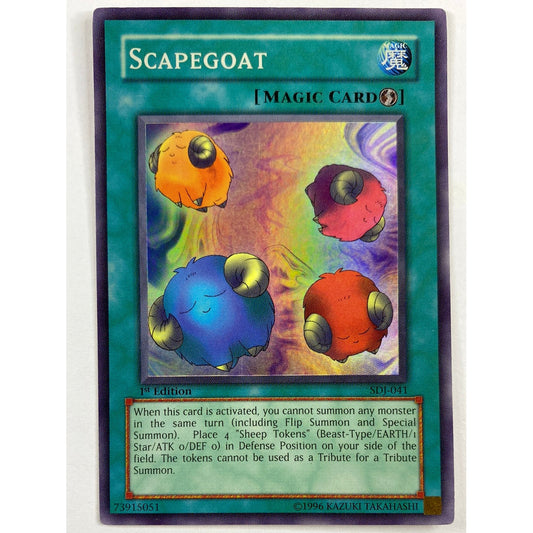 1st Edition Scapegoat Super Rare SDJ-041