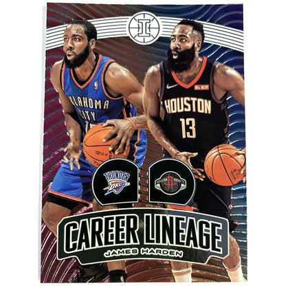  2019-20 Illusions Career Lineage James Harden  Local Legends Cards & Collectibles