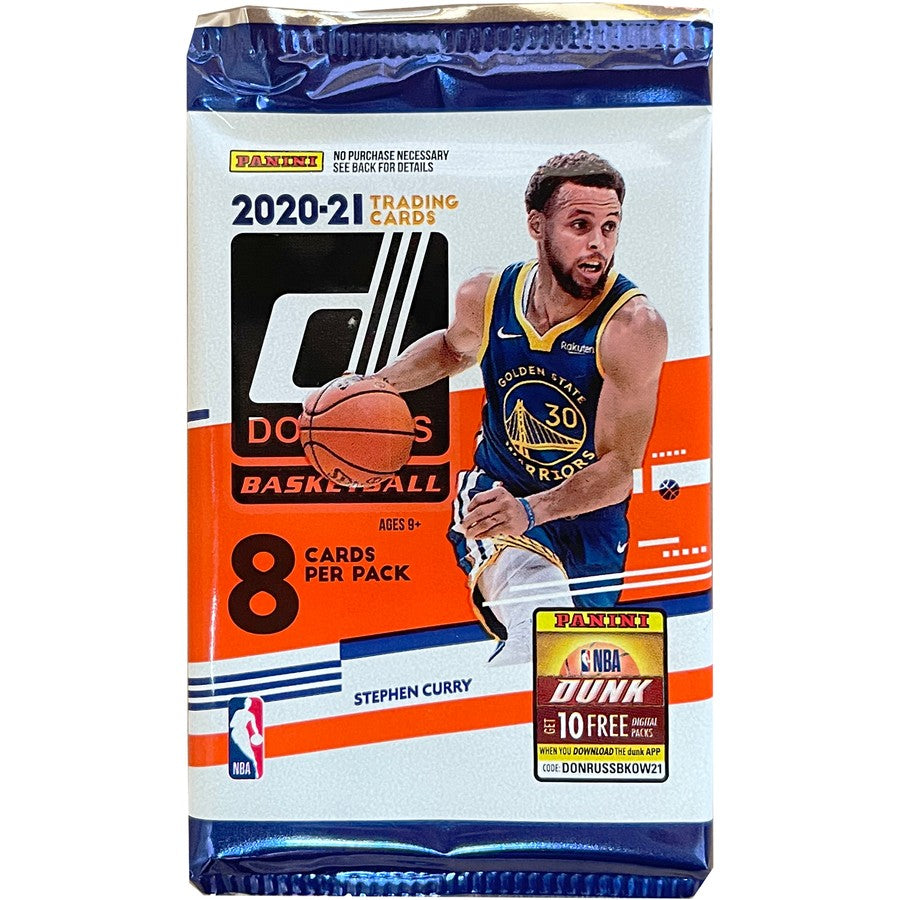  2020-21 Panini Donruss NBA Basketball Retail Pack - Yellow/Green Lasers #’d/25  Local Legends Cards & Collectibles