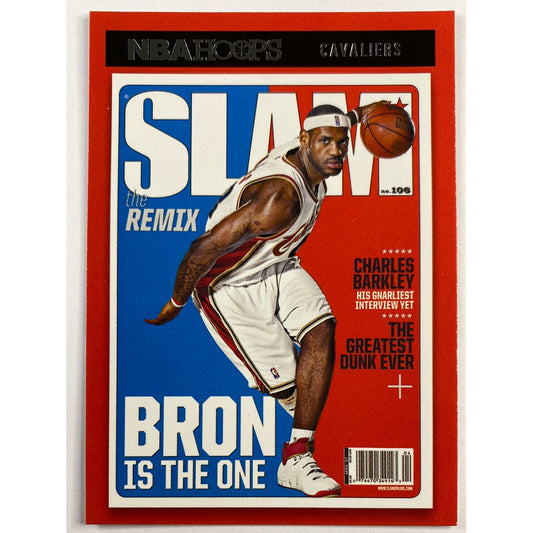 2020-21 Hoops Lebron James Slam 2007
