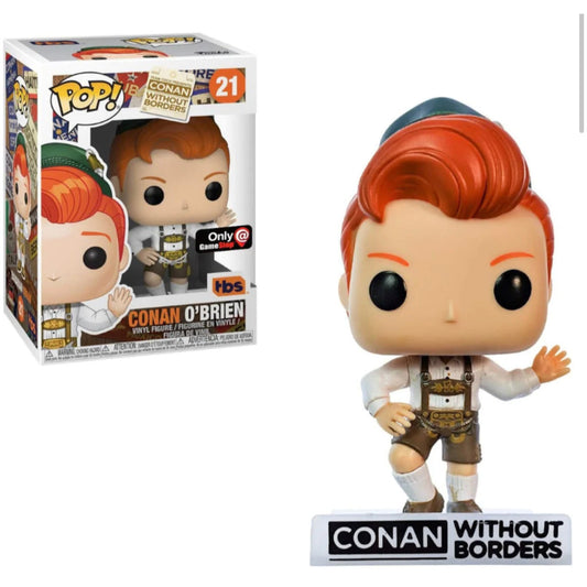 Funko Pop! Conan O’Brien GameStop Exclusive Bavarian Oktoberfest #21