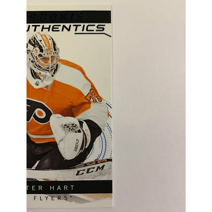  2018-19 SP Carter Hart Rookie Authentics Blue Parallel  Local Legends Cards & Collectibles