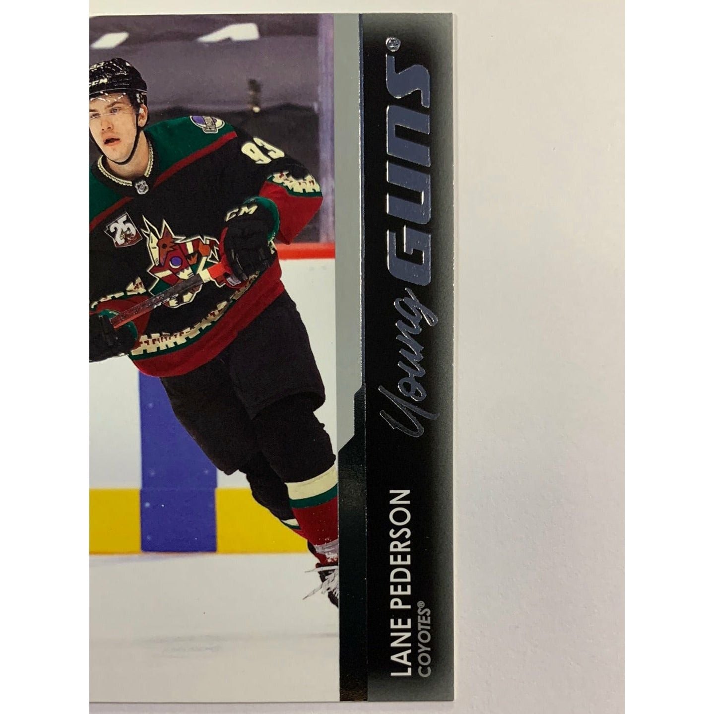 2021-22 Upper Deck Series 1 Lane Pederson Young Guns