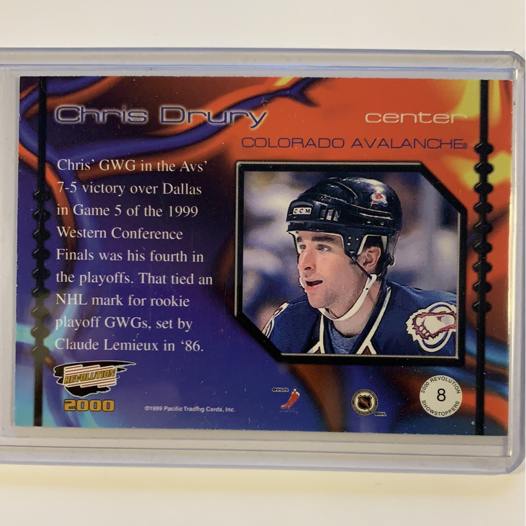  1999-00 Pacific Revolution Chris Drury Showstoppers  Local Legends Cards & Collectibles