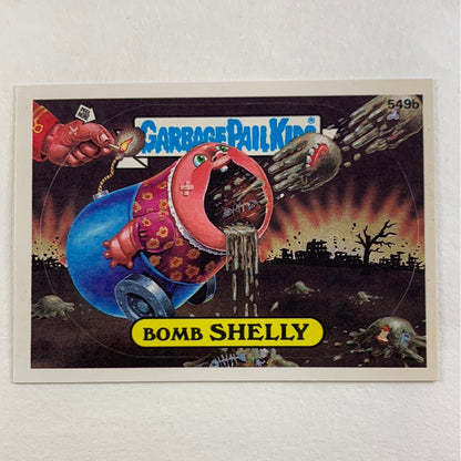 1988 Topps Garbage Pail Kids Bomb Shelly Die Cut