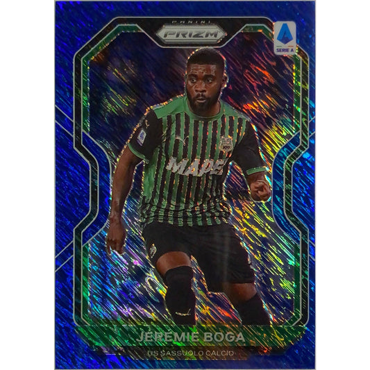 2020-21 Chronicles Prizm Jeremie Boga Blue Shimmer Prizm