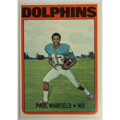 1972 Topps Paul Warfield #167