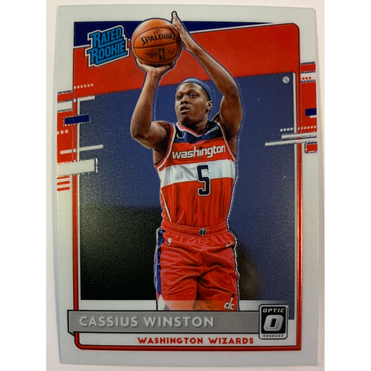 2020-21 Donruss Optic Cassius Winston Rated Rookie