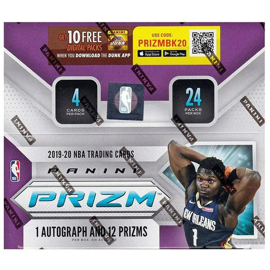 2019-20 Panini Prizm NBA Basketball Retail Box