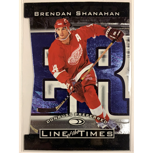  1998-89 Donruss Brendan Shanahan Line of the Times /2500  Local Legends Cards & Collectibles