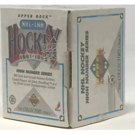 1991-92 Upper Deck NHL Hockey High Number Series Box Set