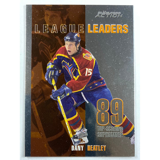 2003-04 In The Game Dany Heatley League Leaders Tops Scoring Sophomore