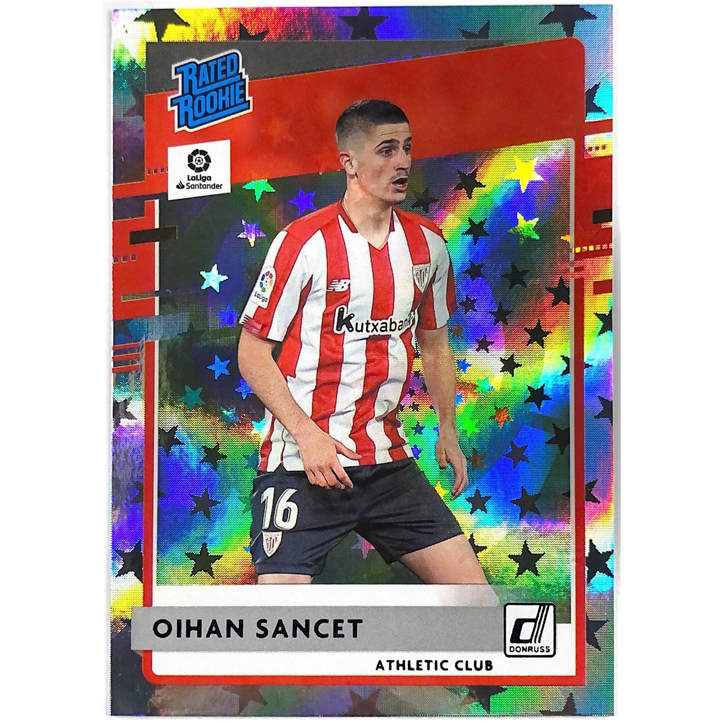 2020-21 Chronicles Donruss Oihan Sancet Purple Astro Rated Rookie