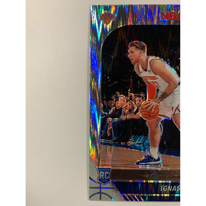 2019-20 Hoops Premium Ignas Brazdeikis Shock Prizm RC  Local Legends Cards & Collectibles