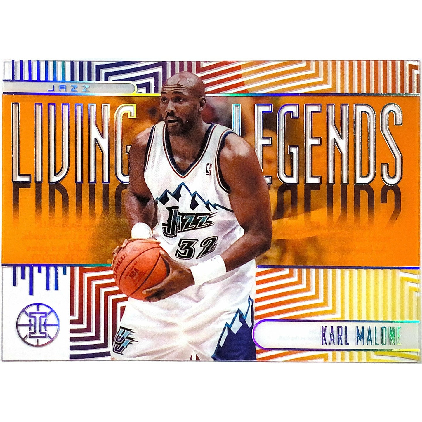 2019-20 Living Legends Karl Malone Orange Acetate-Local Legends Cards & Collectibles