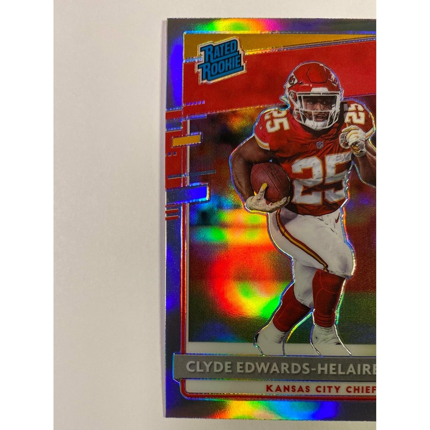  2020 Donruss Optic Clyde Edwards-Helaire Rated Rookie Silver Holo Prizm  Local Legends Cards & Collectibles