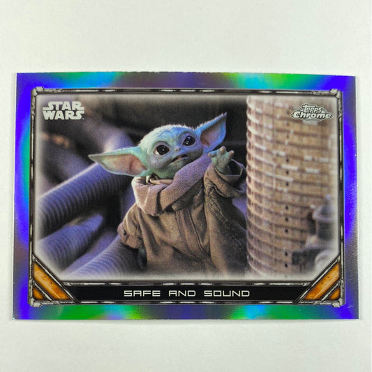 Topps Chrome The Mandalorian Safe and Sound Refractor