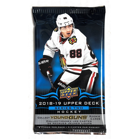 2018-19 Upper Deck Series 2 NHL Hockey Retail Pack