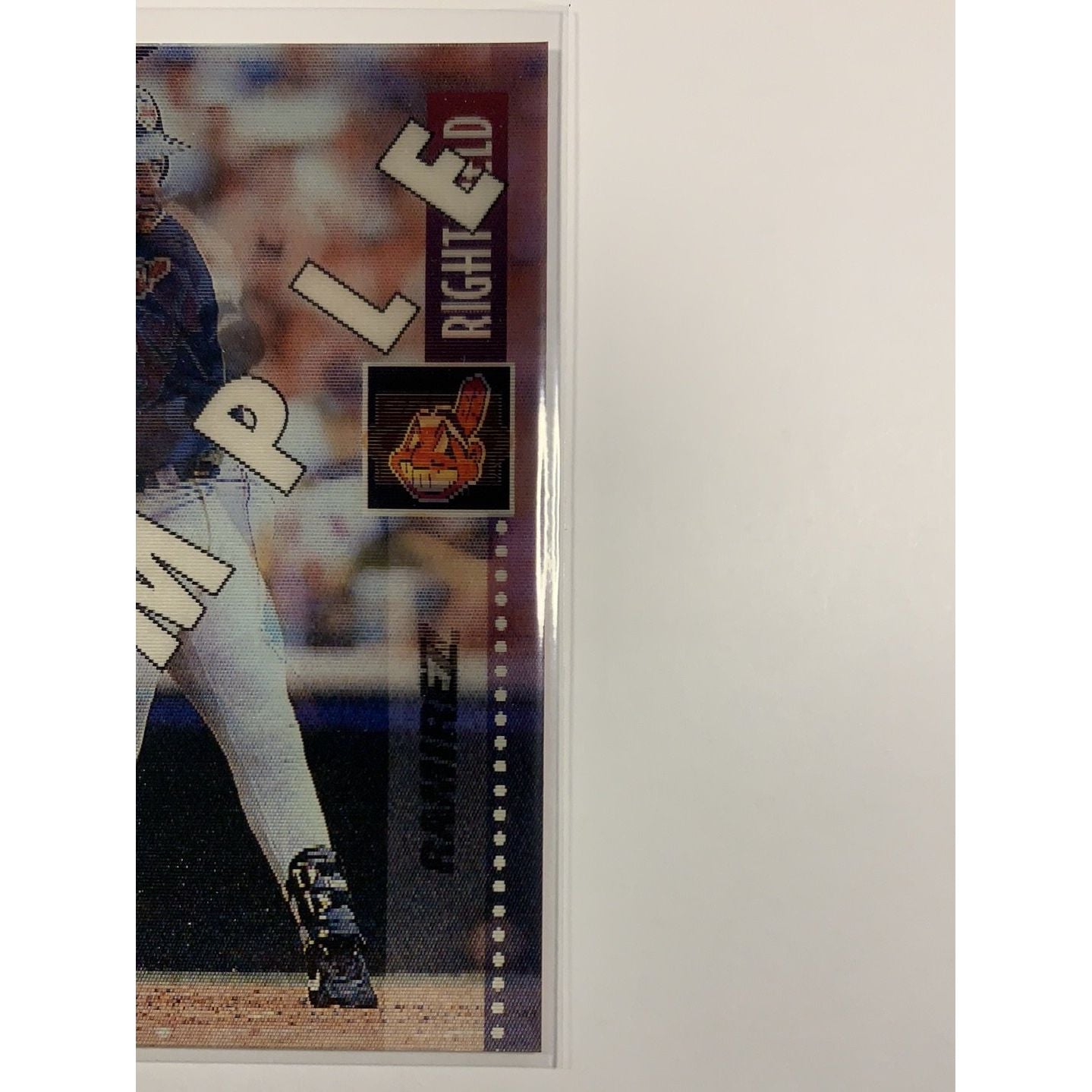  1995 Pinnacle Sport Flix 95 Sample Manny Ramirez 3D Card  Local Legends Cards & Collectibles