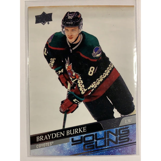  2020-21 Upper Deck Series 2 Brayden Burke Young Guns  Local Legends Cards & Collectibles