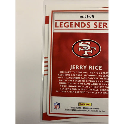 2020 Donruss Jerry Rice Legends Series  Local Legends Cards & Collectibles