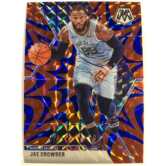  2019-20 Mosaic Jae Crowder Blue Reactive Prizm  Local Legends Cards & Collectibles