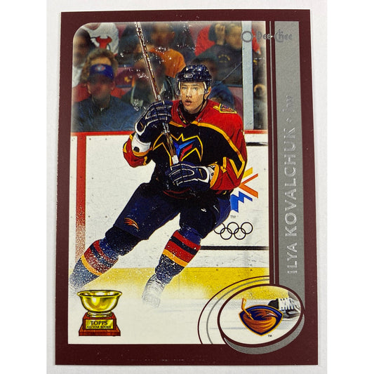 2002-03 O-Pee-Chee Ilya Kovalchuk Topps All Star Rookie