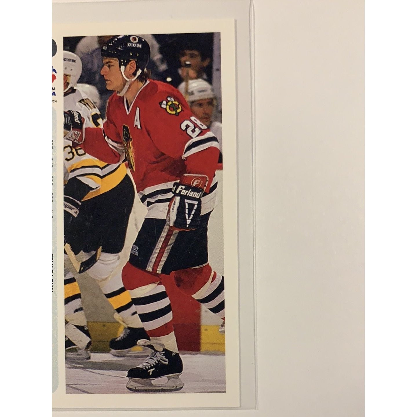  1990-91 Upper Deck Steve Larmer In Person Auto  Local Legends Cards & Collectibles