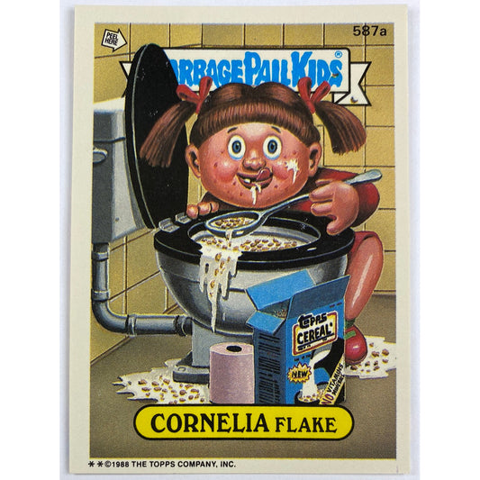 1988 Topps Garbage Pail Kids Cornelia Flake Die Cut