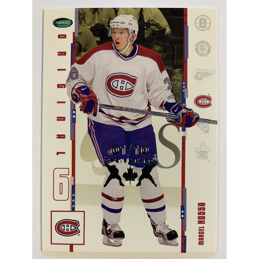  2004-05 Parkhurst Original Six Marcel Hossa 01/10 Spring Expo  Local Legends Cards & Collectibles