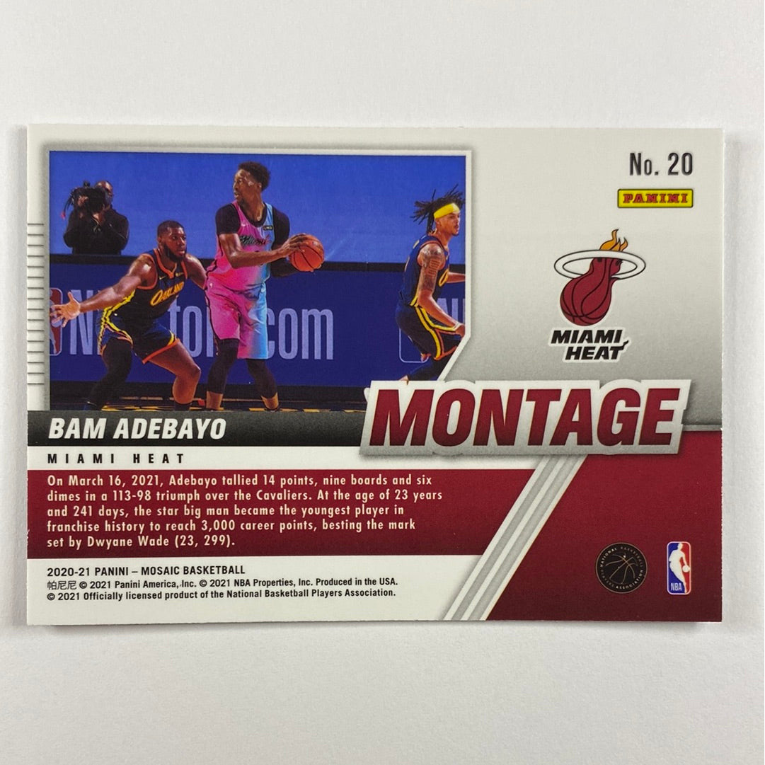 2020-21 Mosaic Bam Adebayo Montage