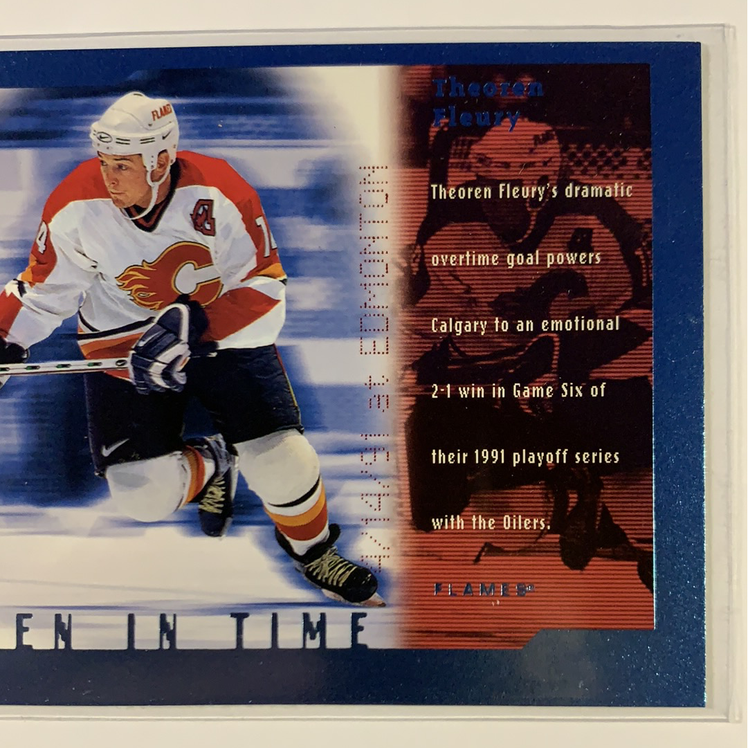  1998-99 Upper Deck Theo Fleury Frozen in Time  Local Legends Cards & Collectibles