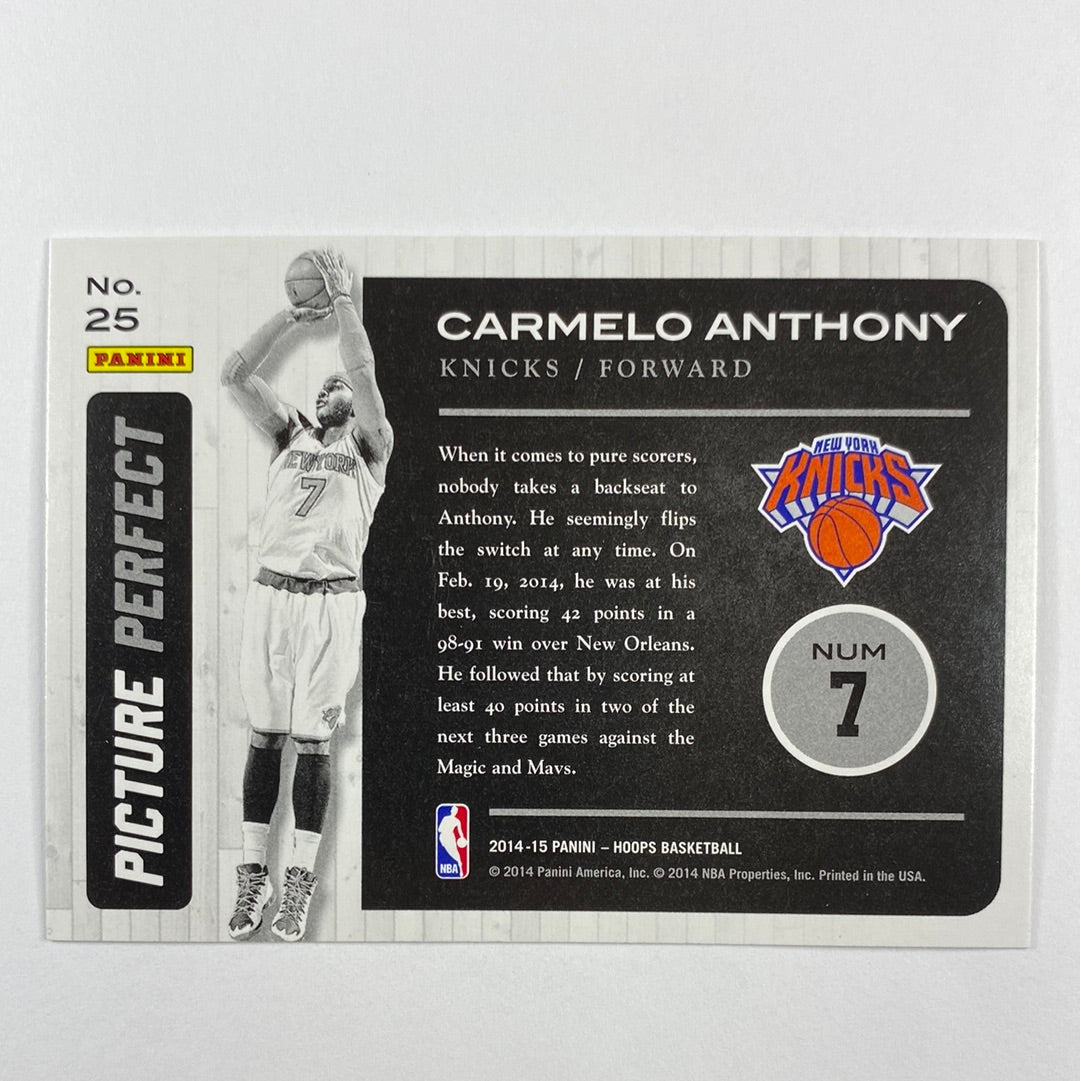 2014-15 Hoops Carmelo Anthony Picture Perfect