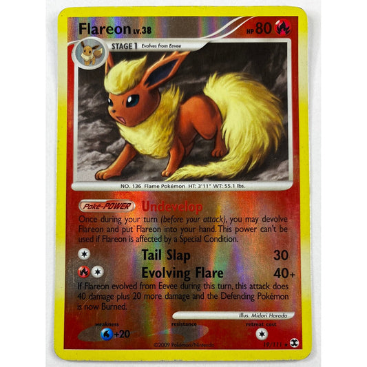 Flareon Reverse Holo Rare 19/111