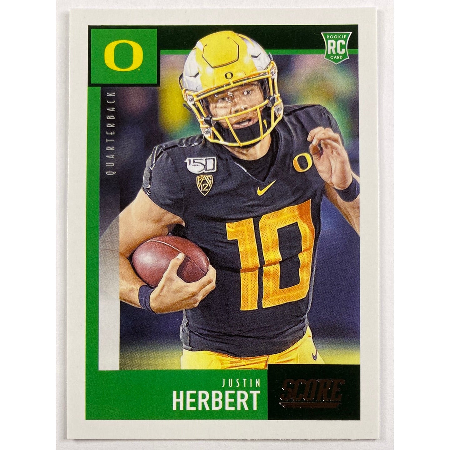 2020 Score Justin Herbert RC