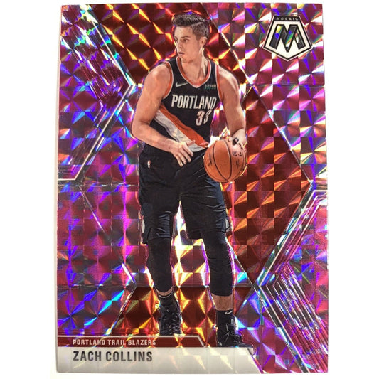  2019-20 Mosaic Zach Collins Pink Prizm  Local Legends Cards & Collectibles