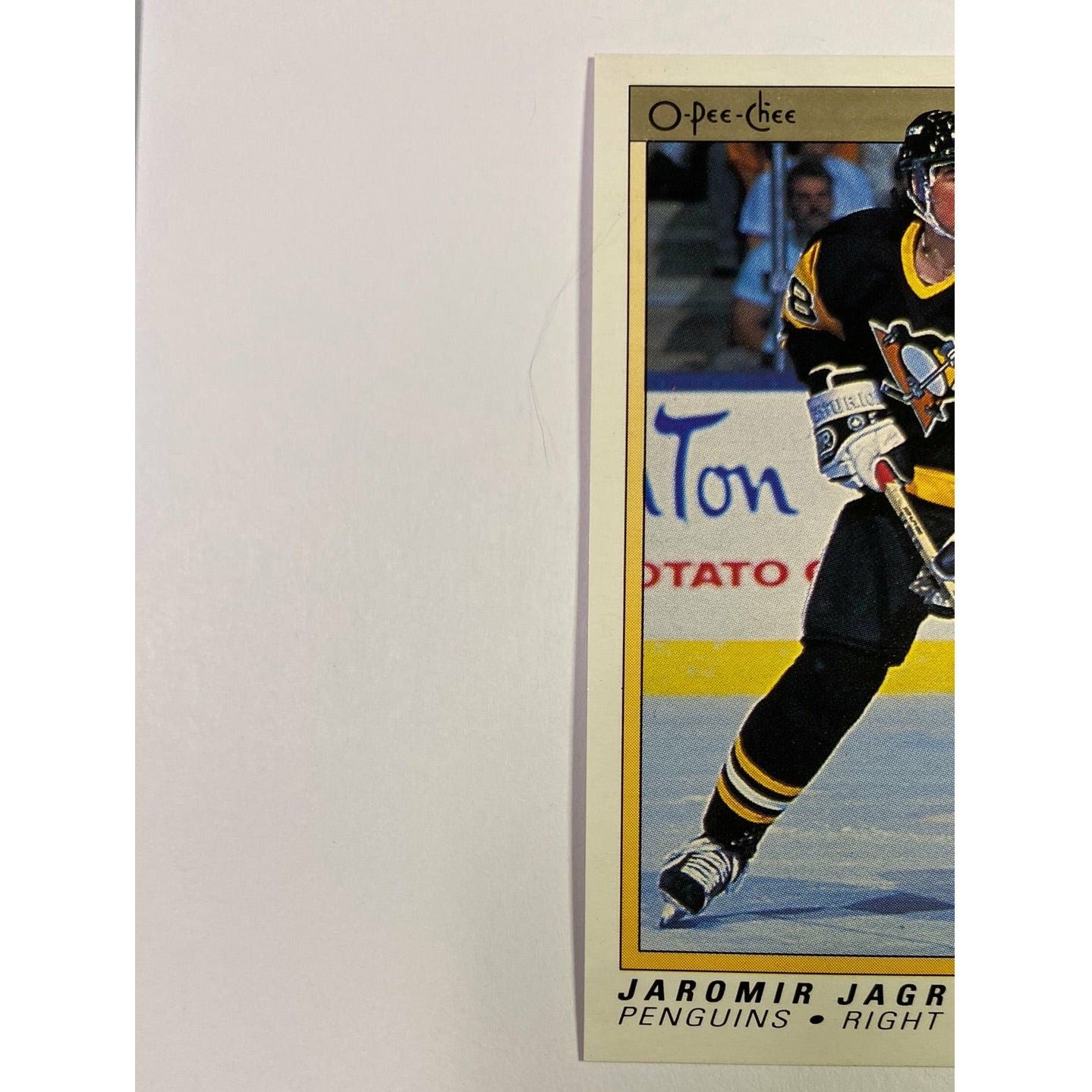 1991 O-Pee-Chee Premier Jaromir Jagr Rookie Card