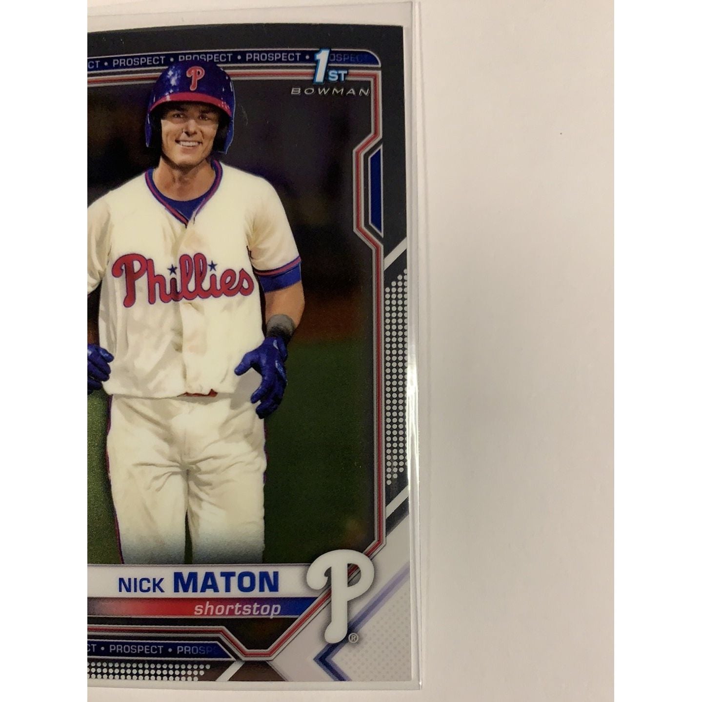  2021 Bowman 1st Chrome Nick Maton BCP-5  Local Legends Cards & Collectibles