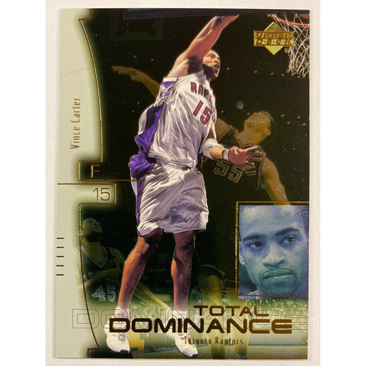1999-00 Upper Deck Vince Carter Total Dominance