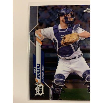  2020 Topps Chrome Jake Rogers RC  Local Legends Cards & Collectibles