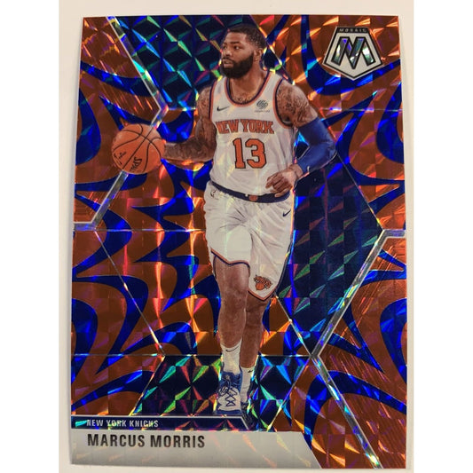  2019-20 Mosaic Marcus Morris Blue Reactive Prizm  Local Legends Cards & Collectibles